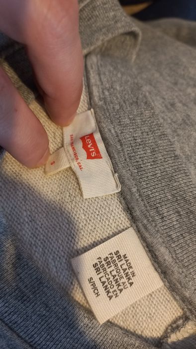 Szara bluza męska Levis