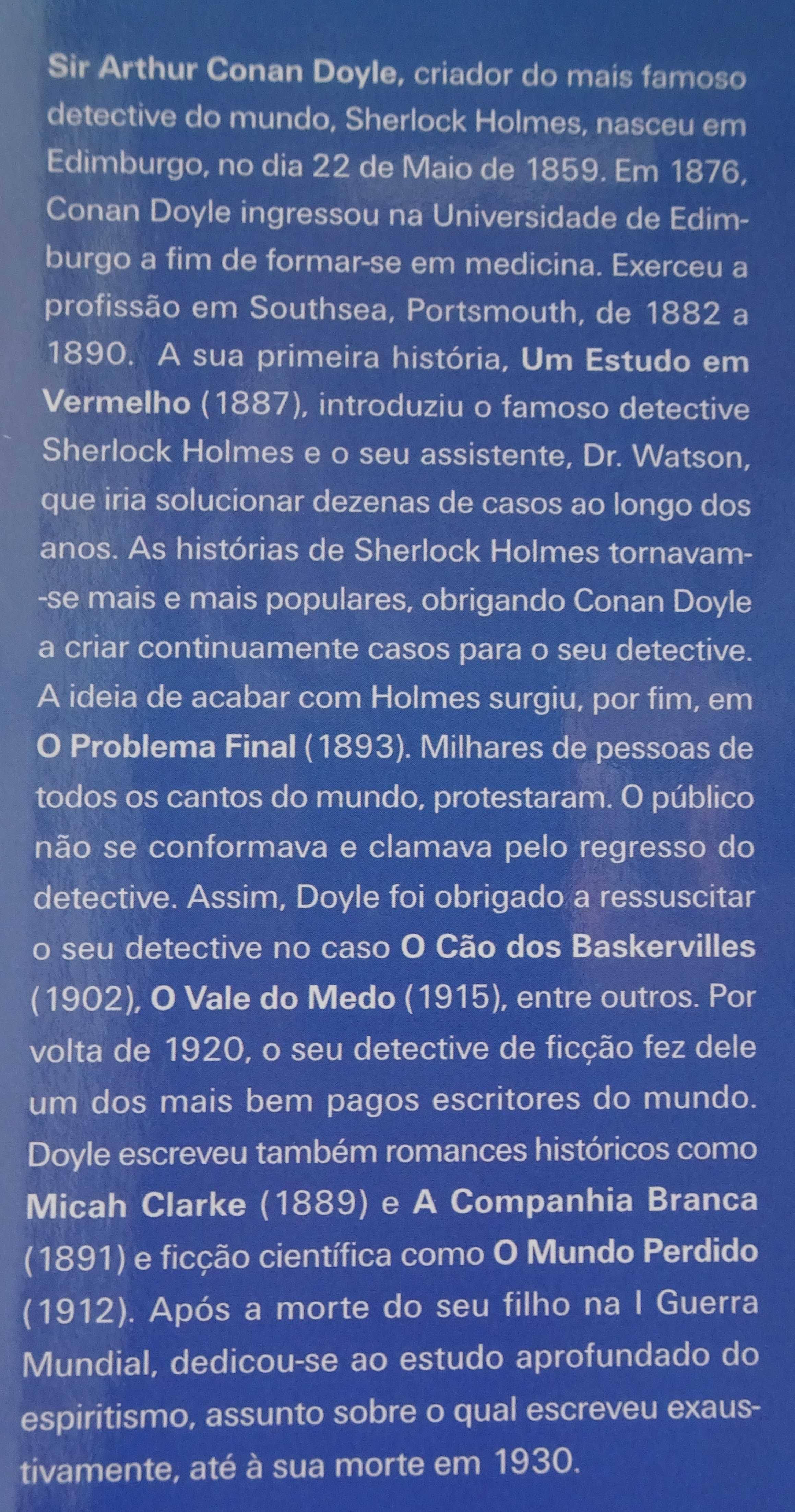 O Cão dos Baskervilles de Arthur Conan Doyle