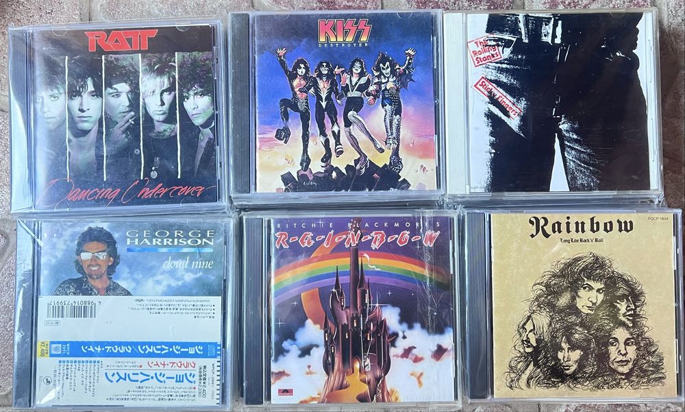 Фірмові CD japan, US, EU.  Великий вібір. Рок, джаз.