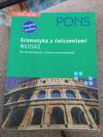 Gramatyka z ćwiczeniami włoski Pons 2003 stan bdb