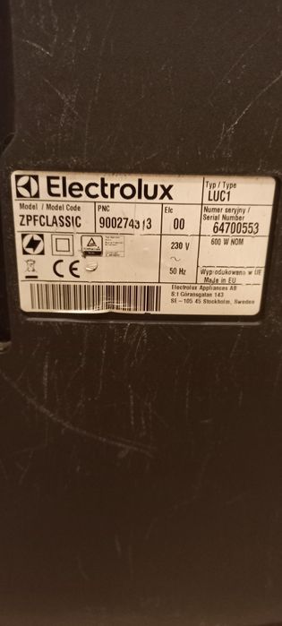Odkurzacz electrolux
