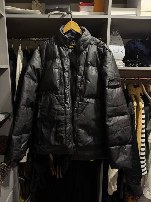 Stone island shadow project пуховик