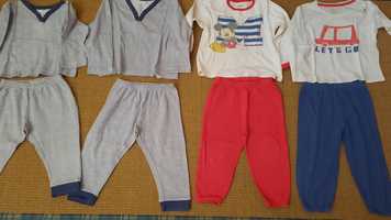 Pijamas Chicco e Zippy 12-24M