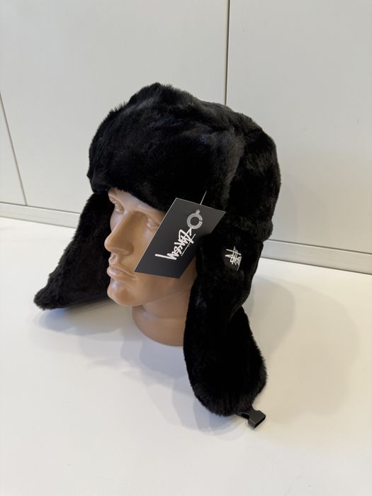 Шапки-вушанки з хутром / ушанки patagonia, stussy, carhartt