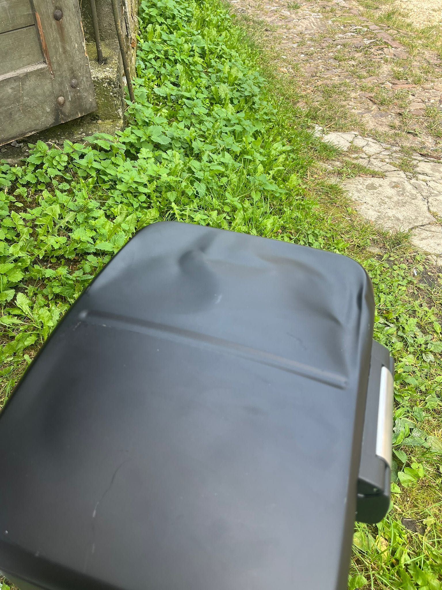 Kosz na śmieci, happimess polipropylen, czarny, 10,5 galona
