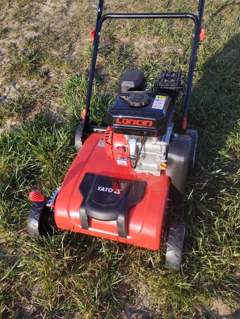 Sprzęt ogrodowy ogrodniczy wynajem wertykulator aerator siewnik napraw