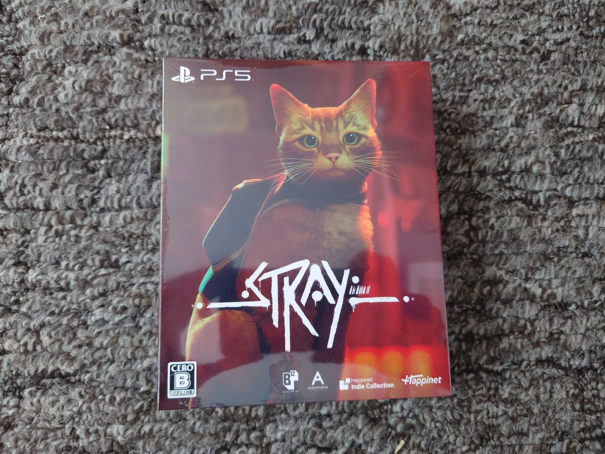 PS5  Игра Stray Special Edition с бонусом в виде пинов. PlayStation 5