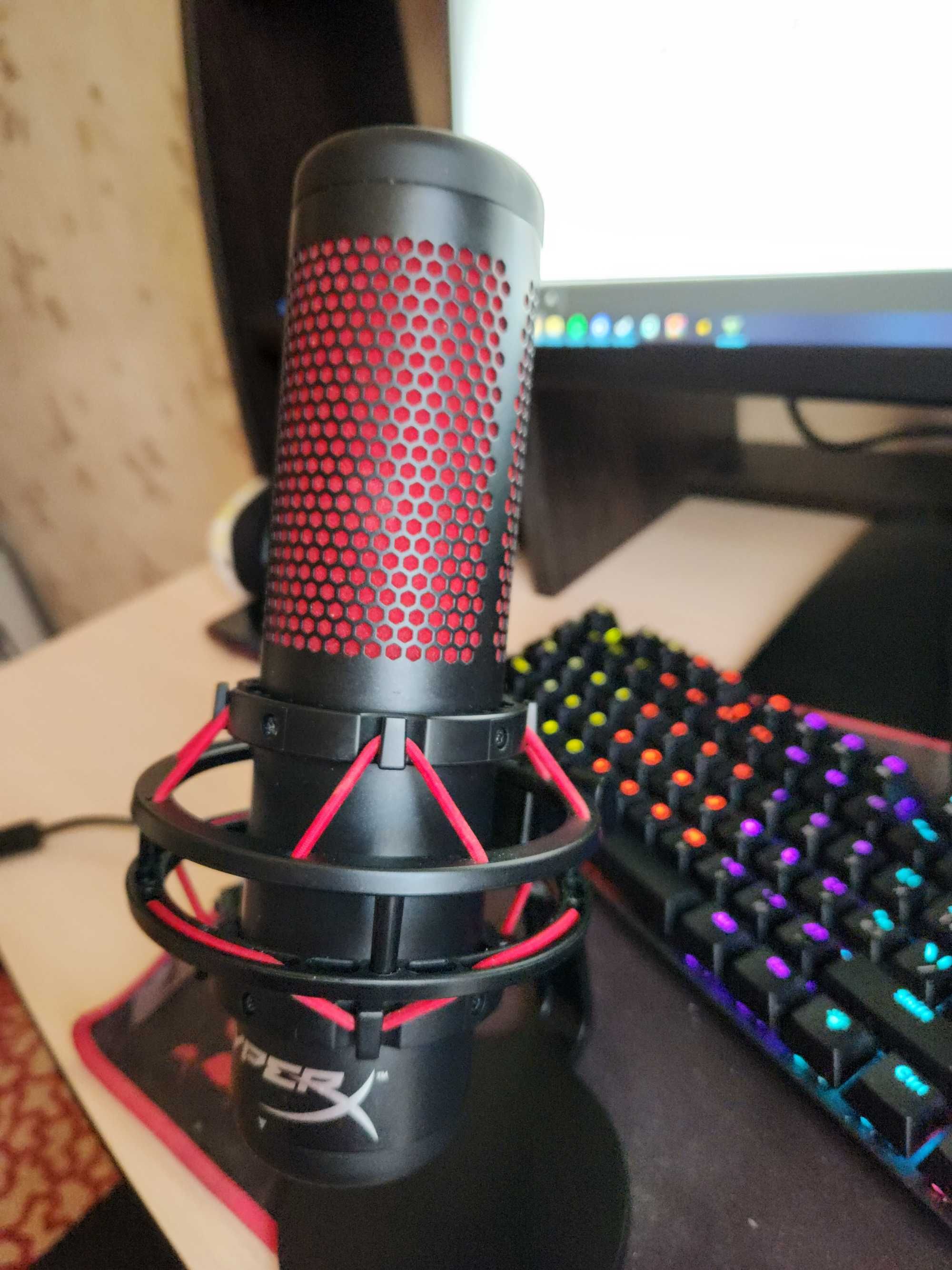 Мікрофон студійний HyperX QuadCast