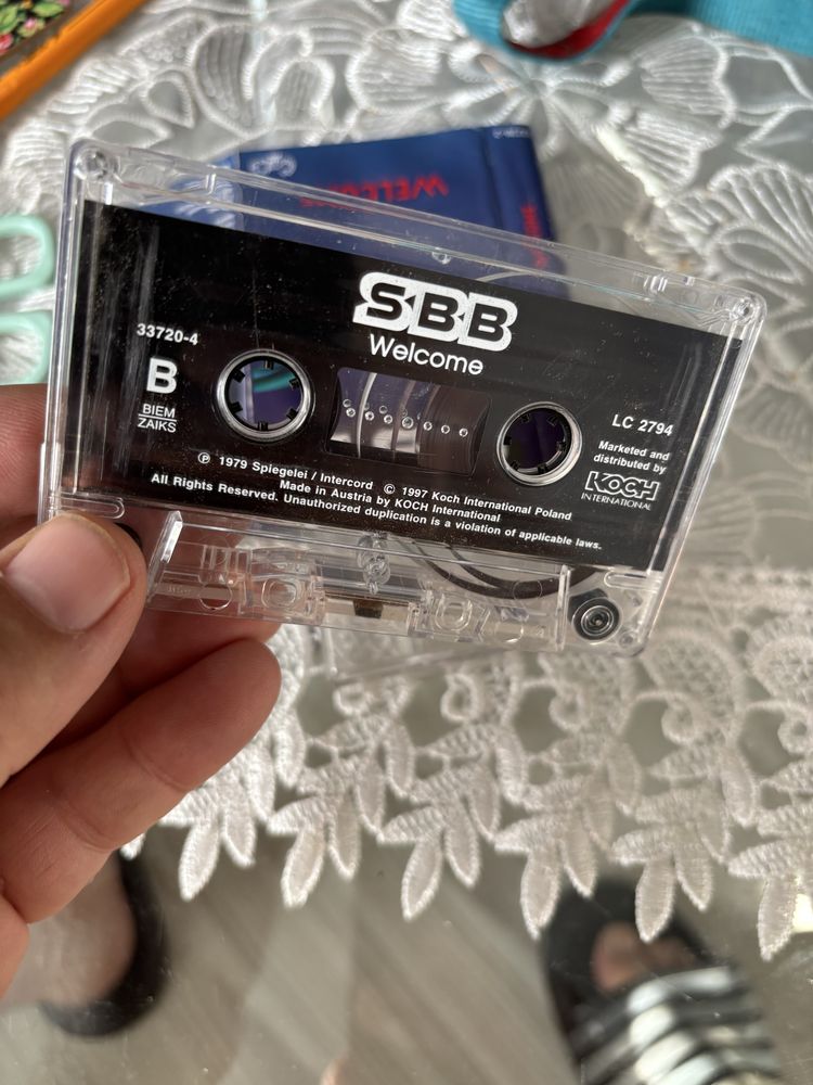 SBB Welcome kaseta audio Koch