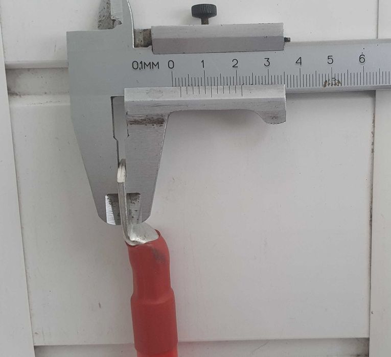 Силіконовий кабель-перемичка 6 AWG, 4 AWG, 2 AWG, M6, 20 см