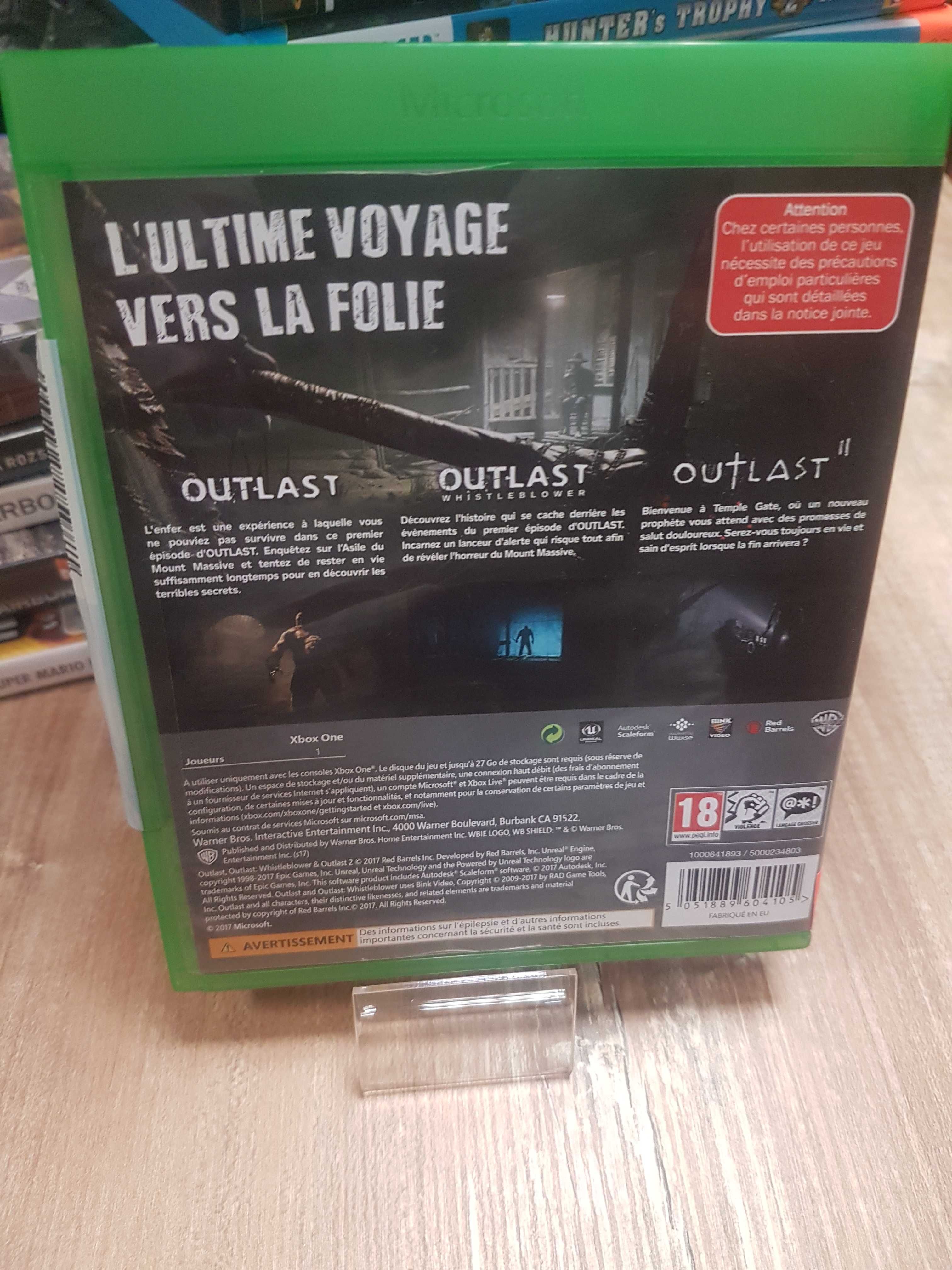 Outlast Trinity XBOX ONE, Sklep Wysyłka Wymiana