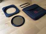 Suporte para filtros ND Firecrest 100mm com ring polarizador 82mm