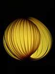 Candeeiro vintage tipo Verner Panton moon lamp
