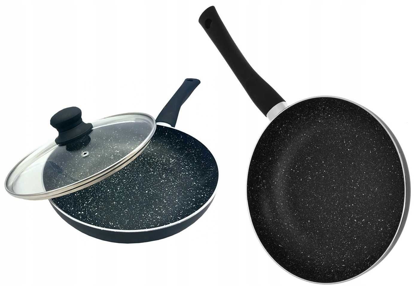 Patelnia z pokrywką NIEPRZYWIERAJĄCA non-stick INDUKCJA 28cm MG HOME