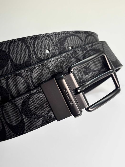 Шкіряний ремінь Coach | Кожаный ремень Коач | Нові