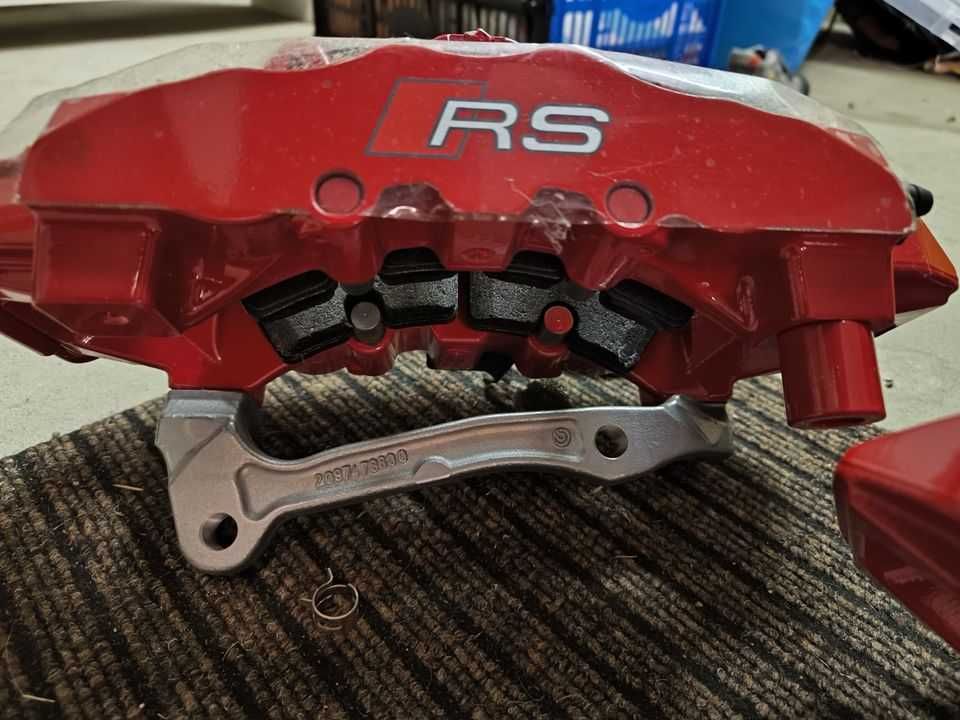 Pinças Brembo de 8 pistões original Audi TTRS RS3