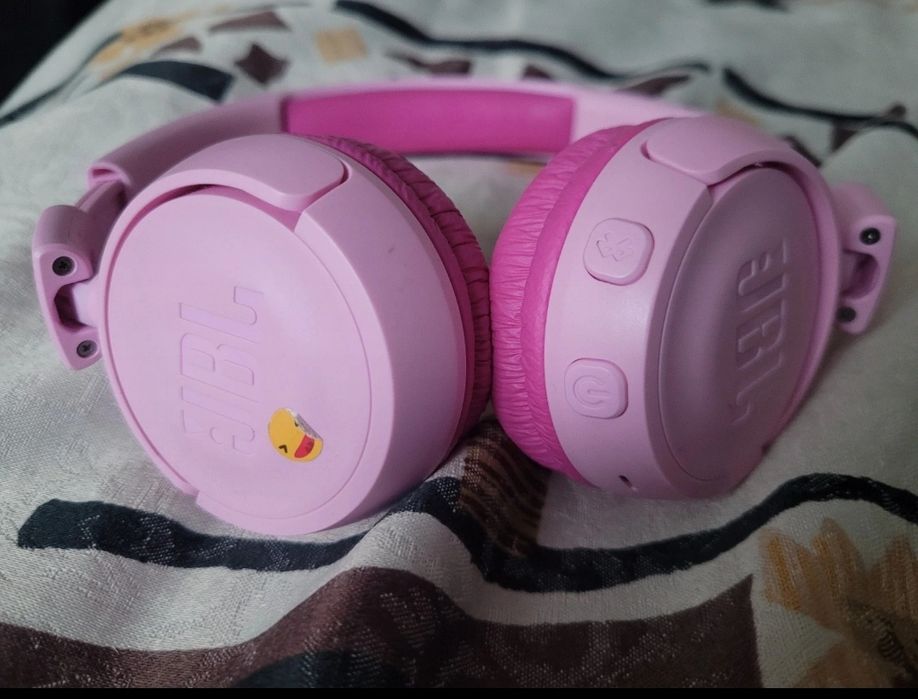 Słuchawki nauszne bezprzewodowe, JBL JR300bt, micro usb