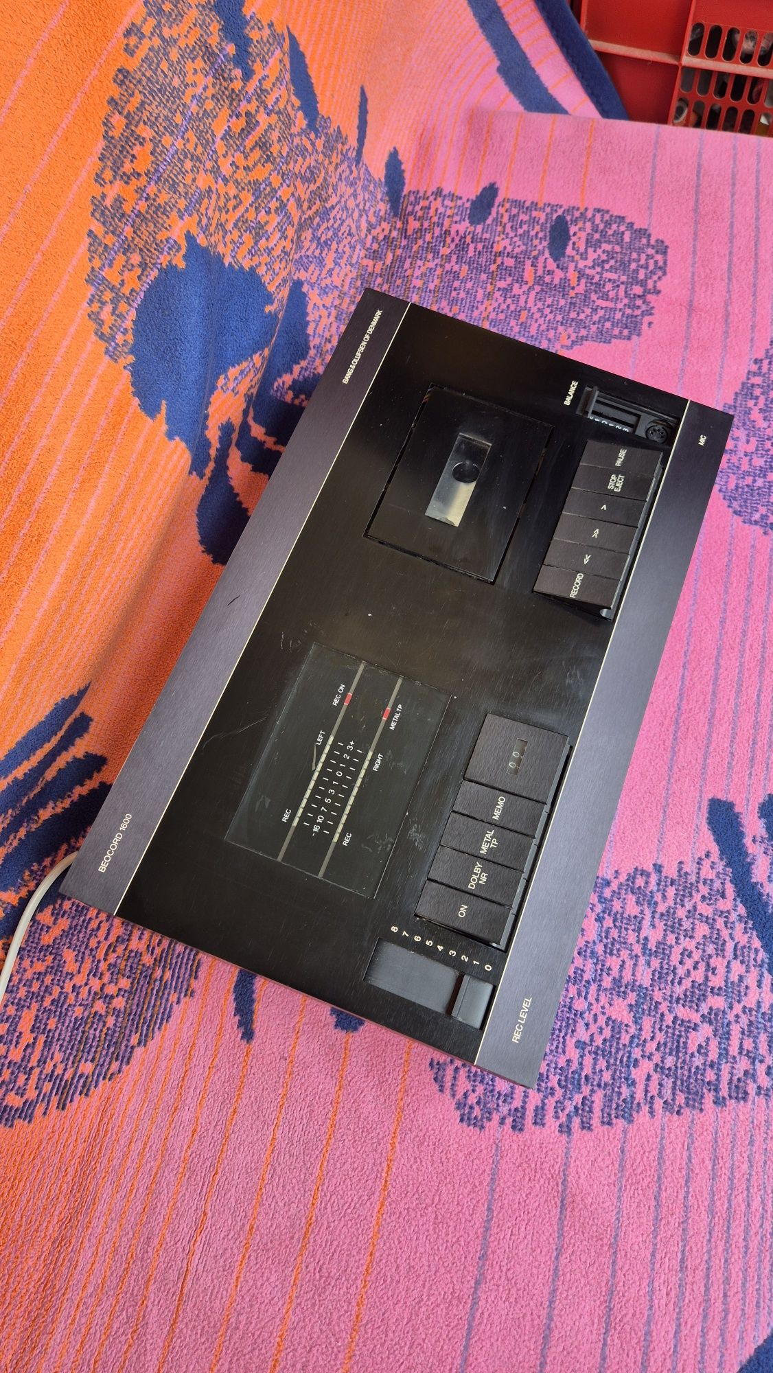 Magnetofon bang olufsen beocord 1600