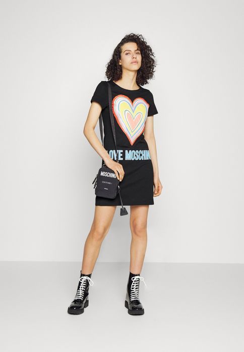 Sukienka z dżerseju Love Moschino 42