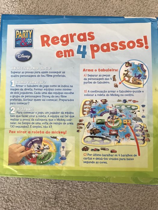Party & Co- jogo criança com idade superior a 3 anos
