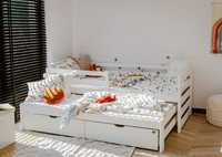 Łóżko piętrowe dla 2 dzieci, 180x80