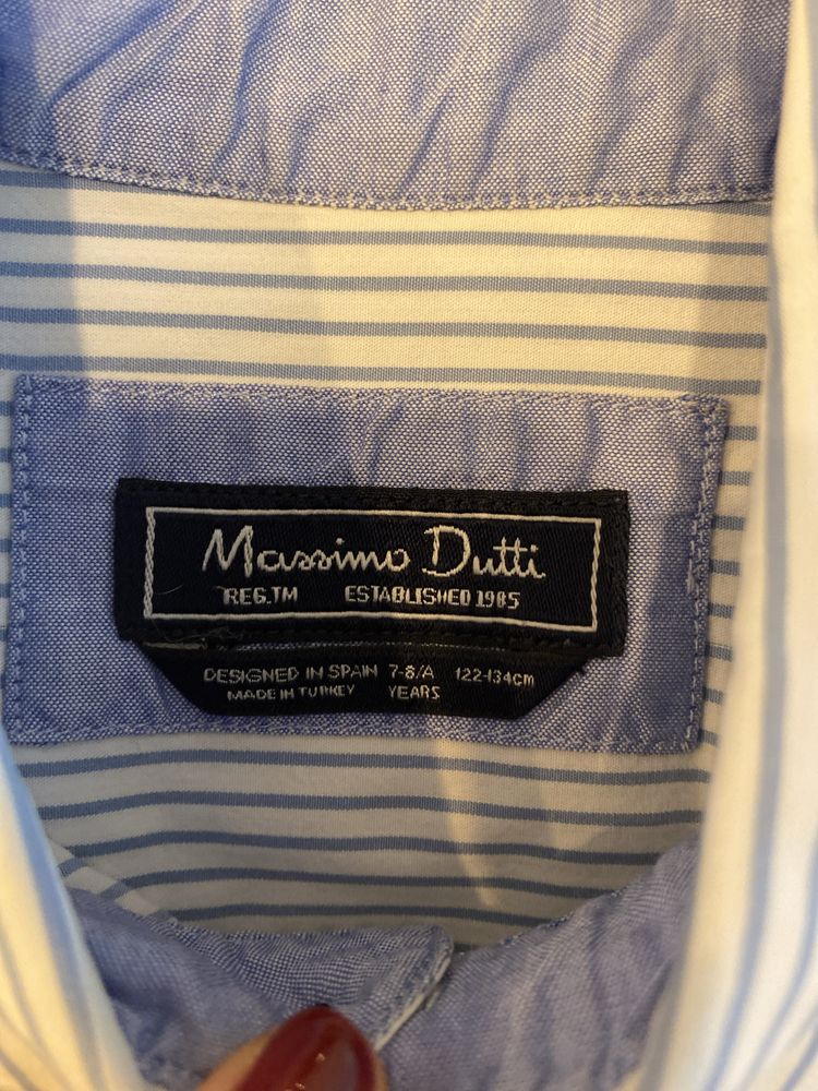 Camisas Massimo Dutti crianca 7/8 anos