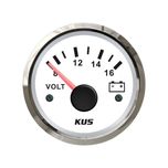 MIERNIK napięcia 12V KUS 52mm uniwersalny NOWE a101