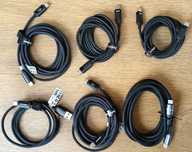 Кабель Type-C Rocoren 60w, 100w, 240w 3m, AUFU 60w,Toocki 100w,Vention