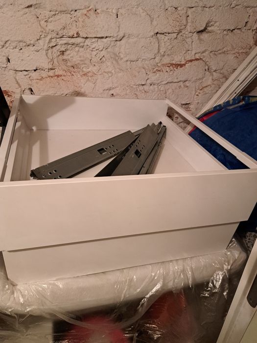 MAXIMERA/UTRUSTA Szuflada średnia, biały, 60x60 IKEA Metod 
Szuflada,