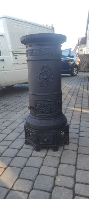 Чавунна раритетна буржуйка австрійська