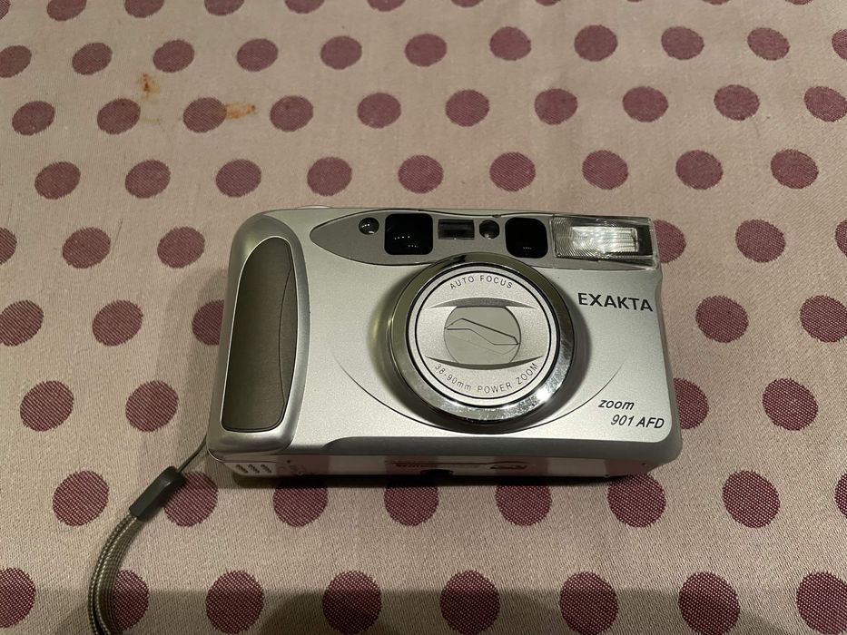 Aparat 3 EXAKTA Zoom 901 AFD analogowy zoom 38-90 mm klisza 35mm