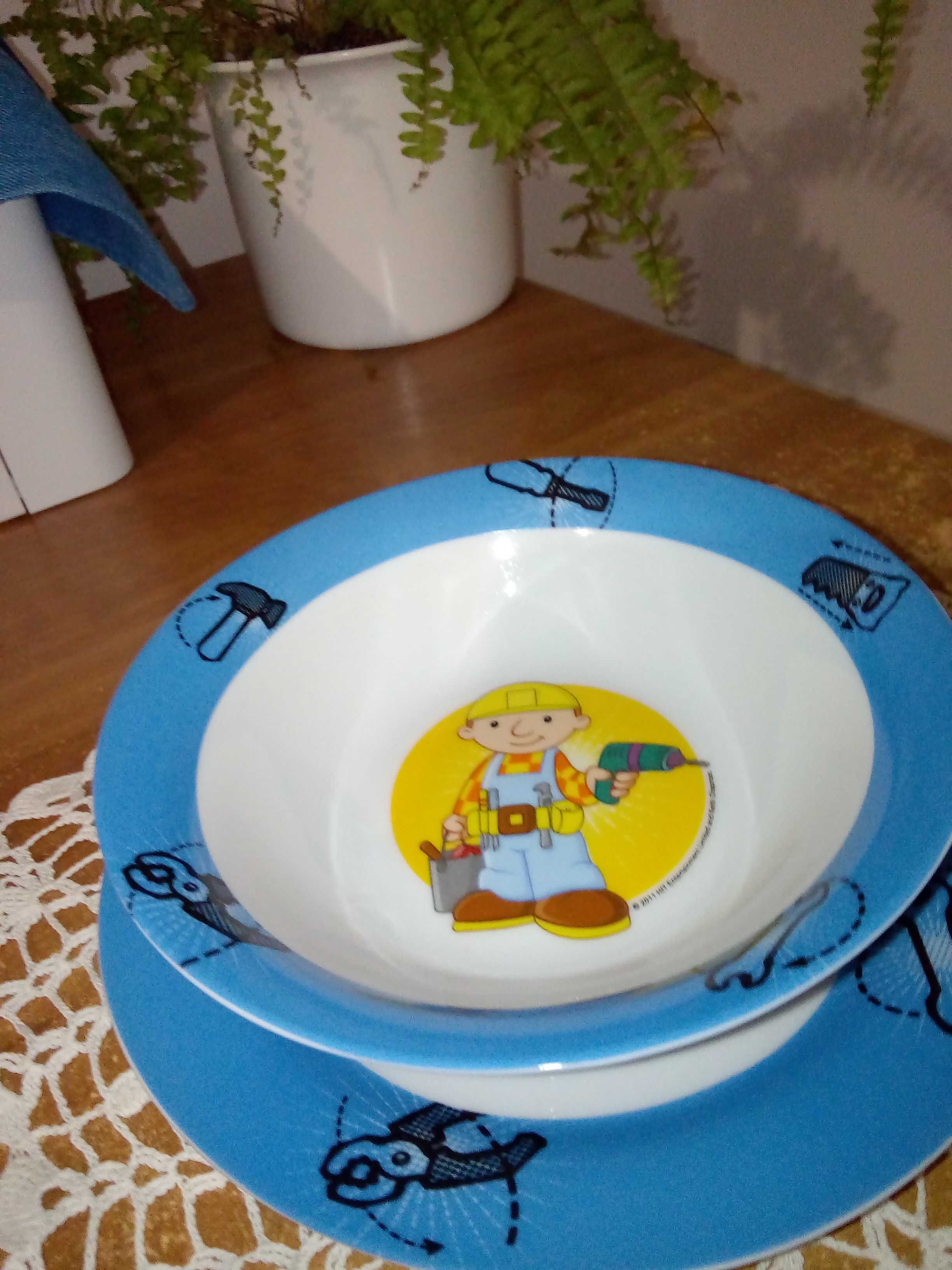 Tytuł
Komplet nowy kolorowy miska + talerz porcelana  edycja z 2011