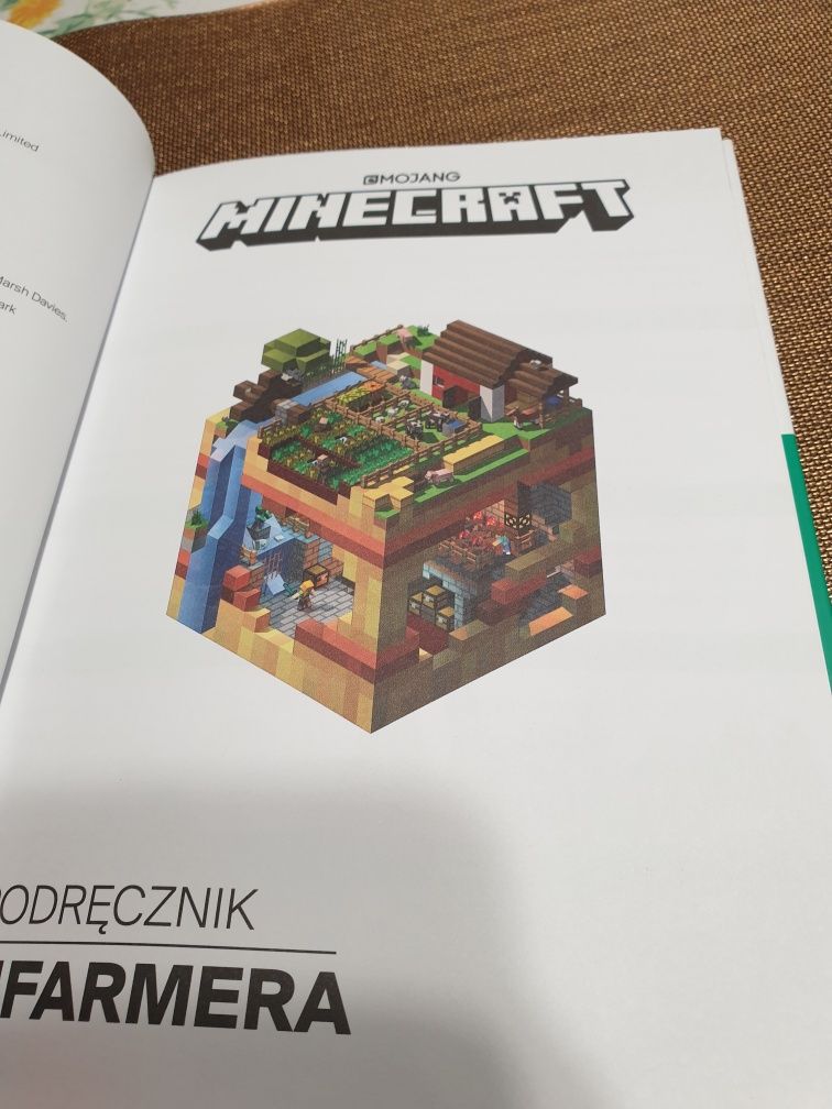 Minecraft książka podręcznik farmera