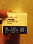Soczewki jednodniowe -3.25 Bausch Lomb