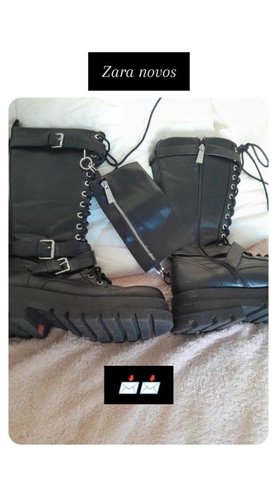 Botas da Zara novas