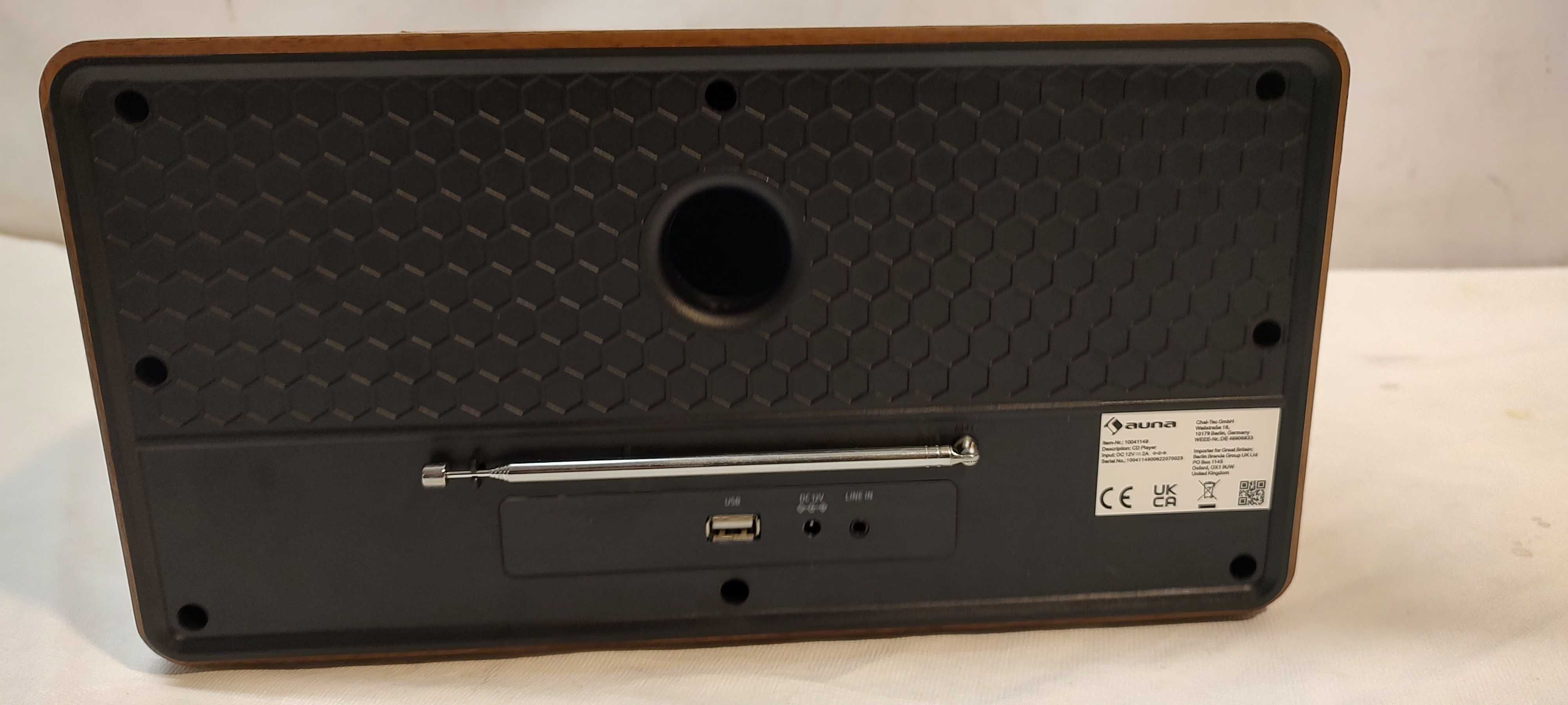 Radio retro  DAB/FM, MP3, USB Auna    G-581