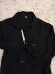 bluzka VERSACE JEANS COUTURE L XL 40 42 czarna z kołnierzykiem