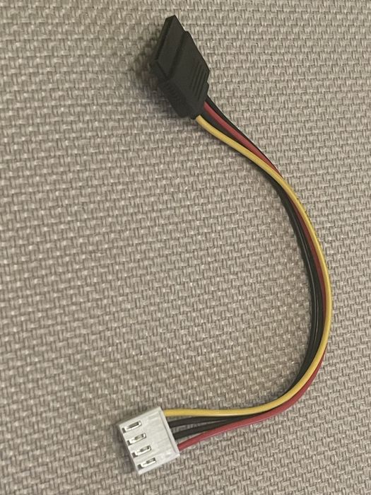 Кабель SATA 7 pin, кабель живлення HDD SATA, кулери на відеореєстратор