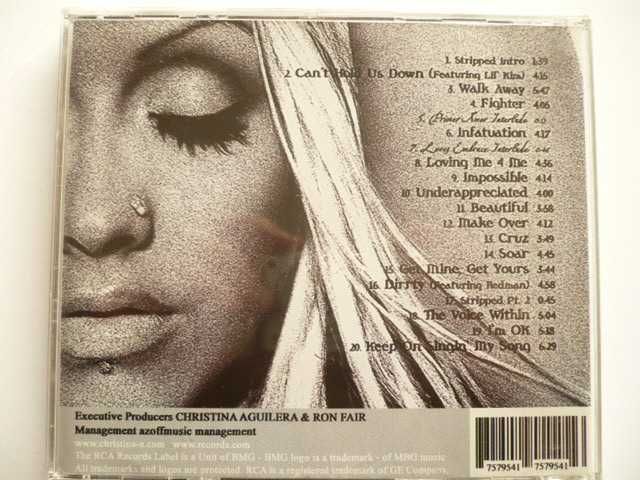 Christina Aquilera: Stripped - płyta CD