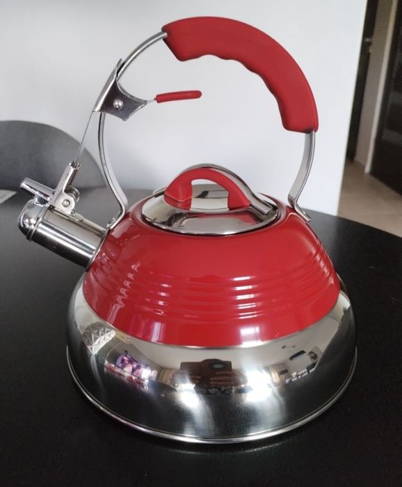 Pykal Czajnik z gwizdkiem do herbaty na kuchenkę 2.7 L nowy okazja