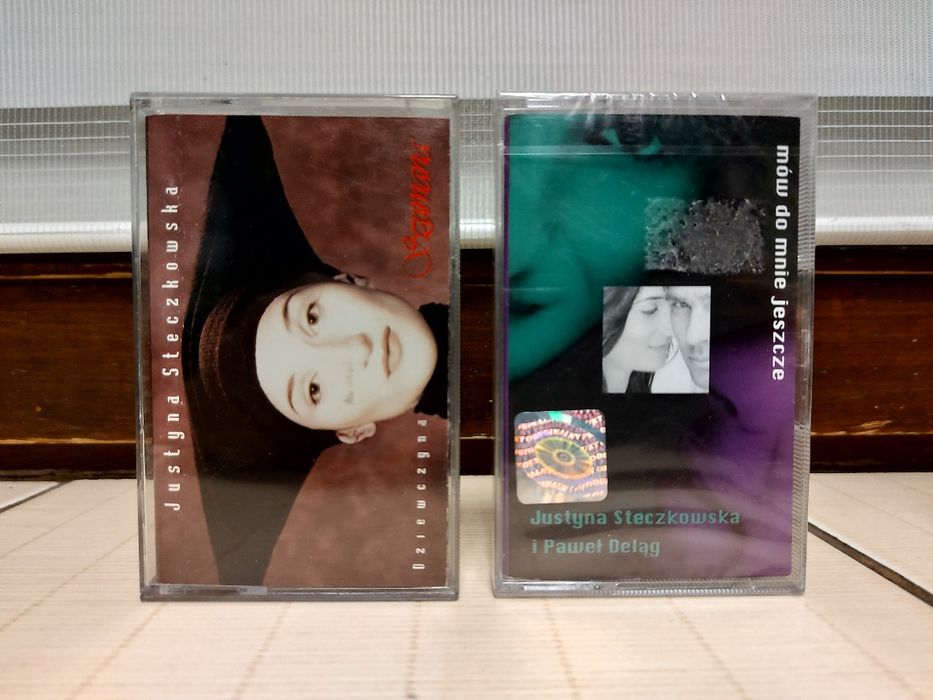 Kasety audio Justyna Steczkowska orginalne 1 wydania