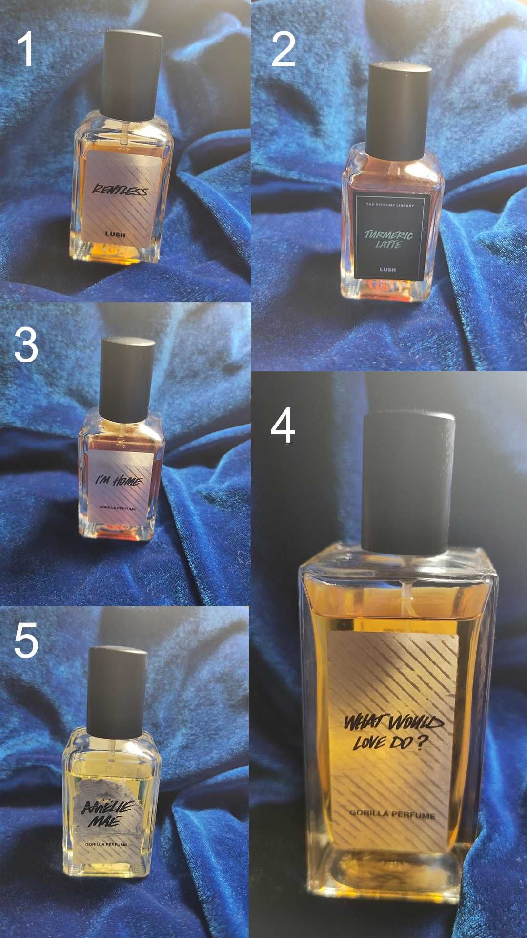 Perfume LUSH descontinuado - I'm Home, Turmeric Latte, Amelie Mae, etc