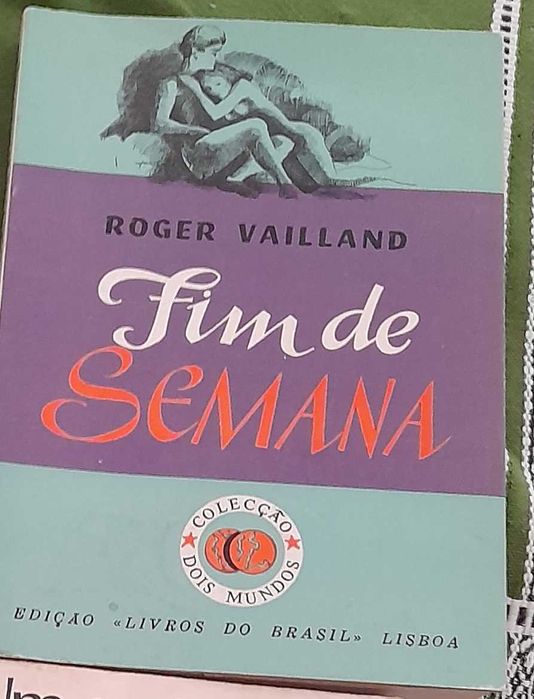 Livro Fim de Semana de Roger Vailland Capa Mole
