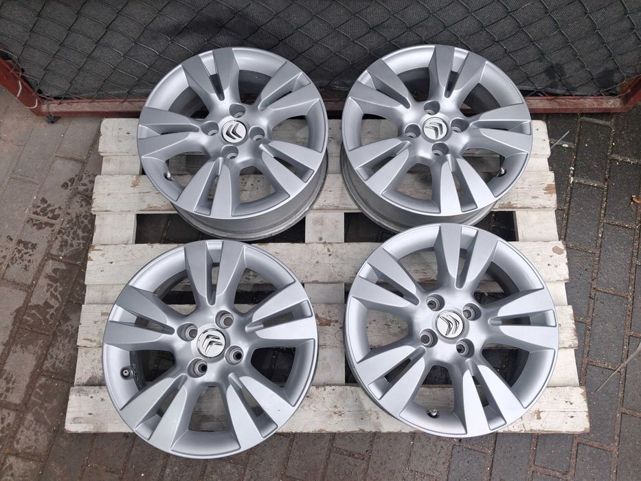 4x felgi alu R16 4x108 Citroen C4 Berlingo Ds3 Ds4 Peugeot 208. 207/