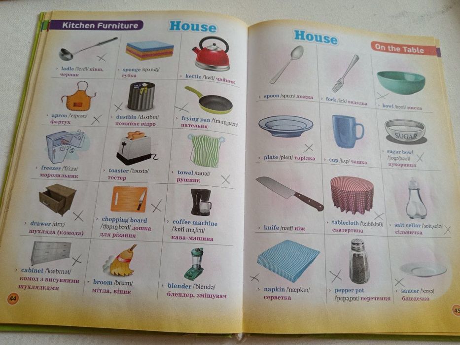 Словник з англійської мови, англійська мова, словарь английский