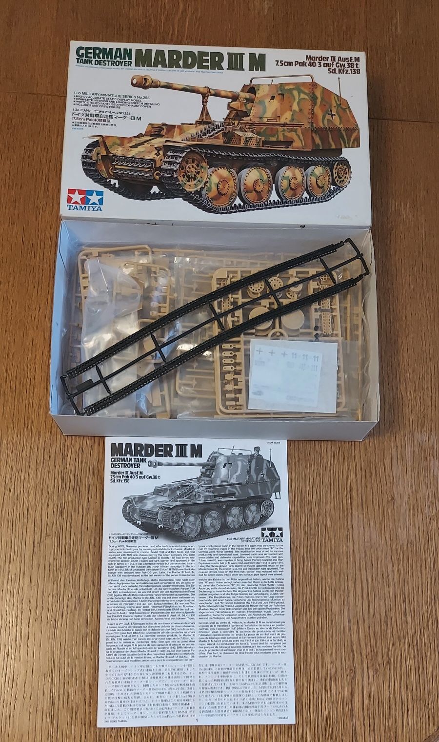 Model czołgu MARDER 3M skala 1:35