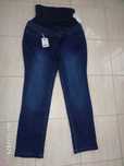 nowe firmowe spodnie jeans -mama -ciążowe -M/L