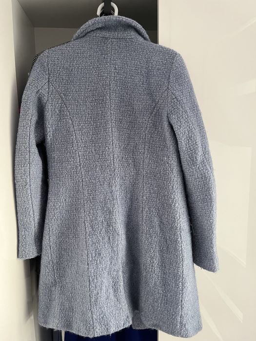 Płaszcz z Peek&Cloppenburg ‚ MONTEGO r. 36/38 błękitny, idealny WIOSNĄ