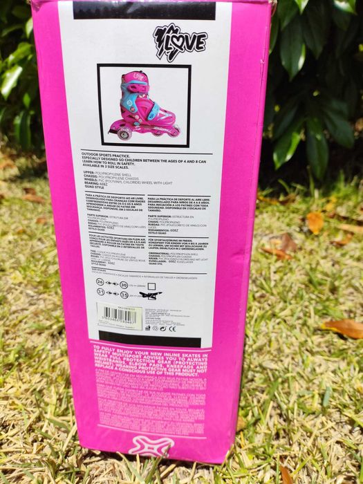 Patins em linha criança