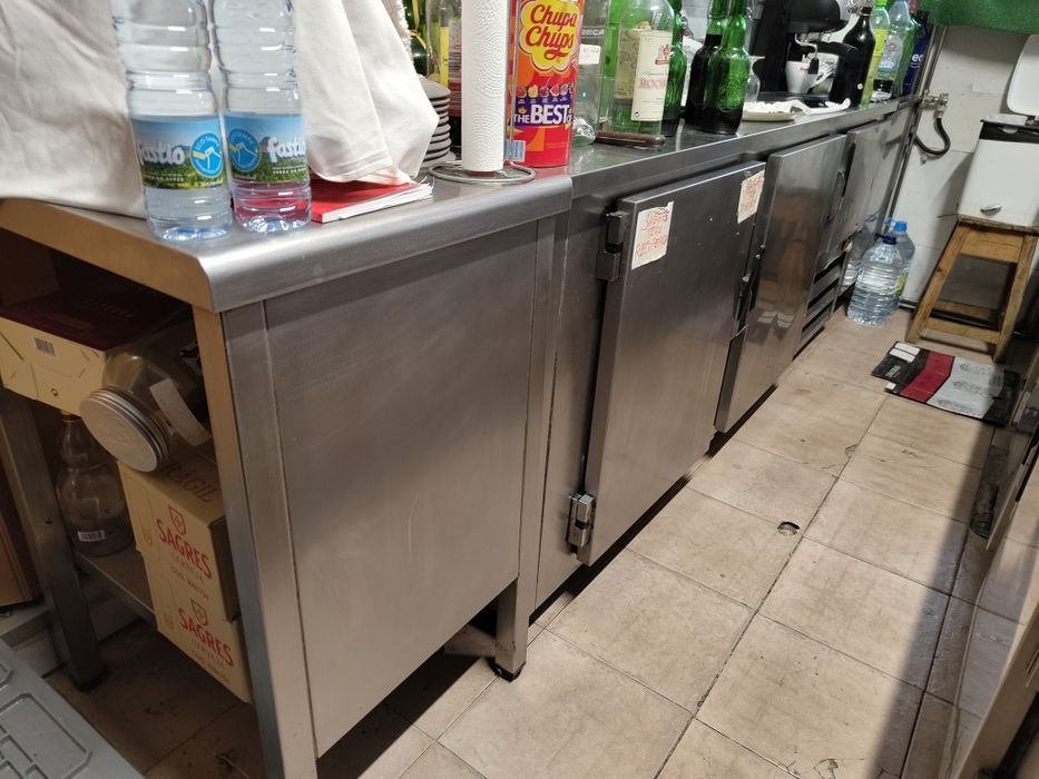 Balcão refrigerador cafe